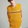 The Ragged Priest NEW ARRIVALS Kickers Classics Yellow Knit Vest