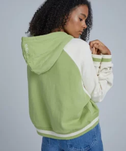 The Ragged Priest Kickers Classics Green Raglan Hoodie