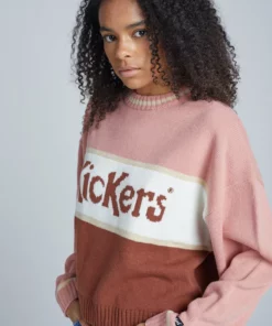 The Ragged Priest WOMEN'S Kickers Classics Dusty Pink Knit