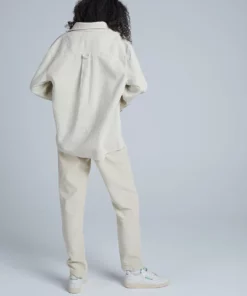 The Ragged Priest Kickers Classics Beige Oversized Cord Shirt