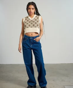 The Ragged Priest NEW ARRIVALS Kickers Classics Gingham Knit Vest