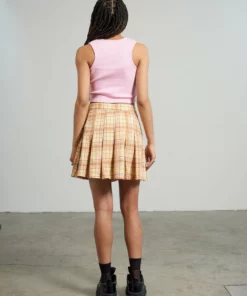The Ragged Priest Kickers Classics Check Pleated Skirt