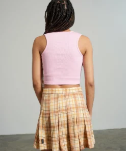 The Ragged Priest NEW ARRIVALS Kickers Classics Pink Rib Vest