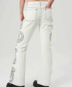 The Ragged Priest WOMEN'S Milk It Cobra Jean Ecru