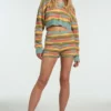 The Ragged Priest Milk It Skyline Knit Short