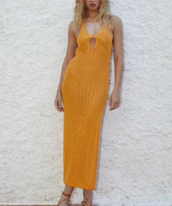 The Ragged Priest Milk It Elixir Knit Maxi Dress