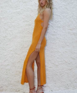 The Ragged Priest Milk It Elixir Knit Maxi Dress