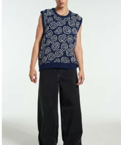 The Ragged Priest NEW ARRIVALS Confusion Knit Jumper Vest