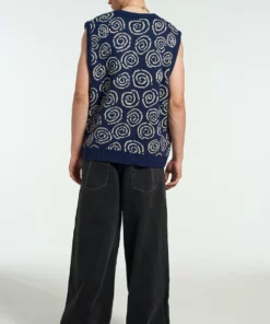 The Ragged Priest NEW ARRIVALS Confusion Knit Jumper Vest