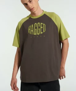 The Ragged Priest NEW ARRIVALS Ragged Logo Raglan Tee