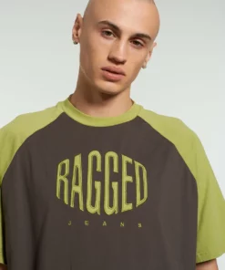 The Ragged Priest NEW ARRIVALS Ragged Logo Raglan Tee