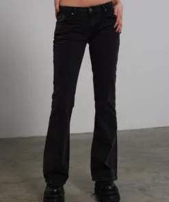 The Ragged Priest WOMEN'S Low Rider Jean - Charcoal