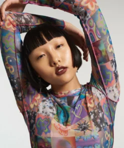 The Ragged Priest NEW ARRIVALS Memories Mesh Long Sleeve Dress 9 The Ragged Priest NEW ARRIVALS Memories Mesh Long Sleeve Dress