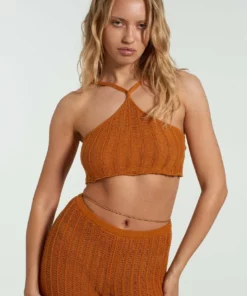 The Ragged Priest Milk It Lava Halter Neck Top NEW ARRIVALS