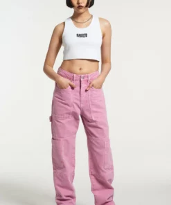 The Ragged Priest Combat Jean Pink