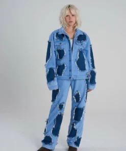 The Ragged Priest Milk It Joleyene Recycled Denim Jacket