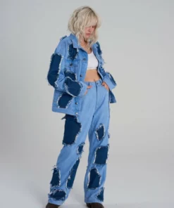 The Ragged Priest Milk It Joleyene Recycled Denim Jacket