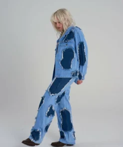 The Ragged Priest Milk It Joleyene Recycled Denim Jacket