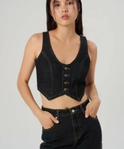 The Ragged Priest Milk It Orb Waistcoat WOMEN'S