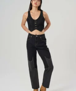 The Ragged Priest Milk It Orb Waistcoat WOMEN'S