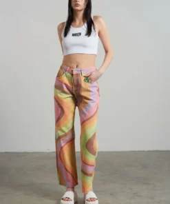 The Ragged Priest WOMEN'S Psychedelic Dad Jean