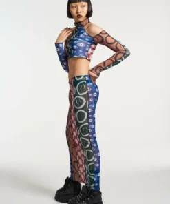 The Ragged Priest Quantum Mesh Maxi Skirt NEW ARRIVALS