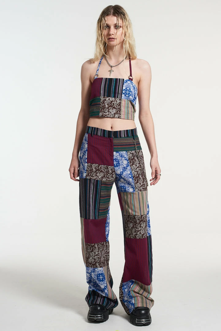 The Ragged Priest Radical Patchwork Pant NEW ARRIVALS 1 The Ragged Priest Radical Patchwork Pant NEW ARRIVALS
