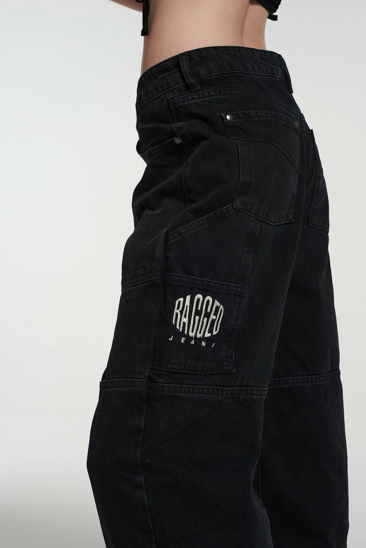 The Ragged Priest NEW ARRIVALS Rider Cargo Release Jean Charcoal 3 The Ragged Priest NEW ARRIVALS Rider Cargo Release Jean Charcoal