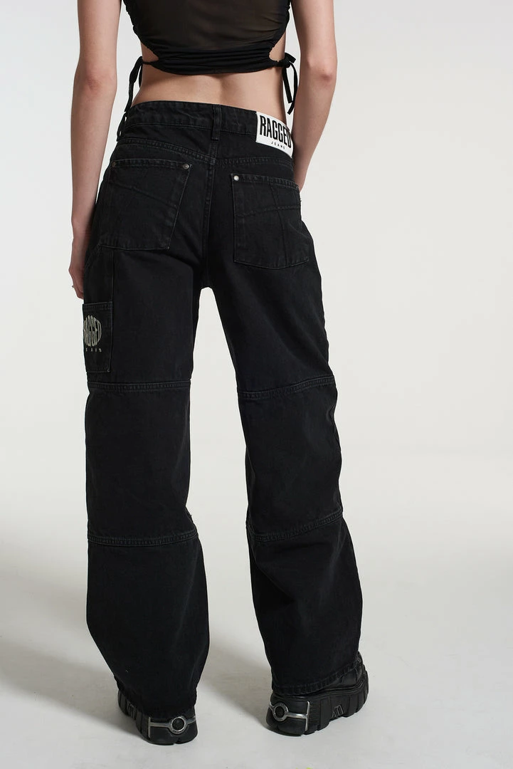 The Ragged Priest NEW ARRIVALS Rider Cargo Release Jean Charcoal 5 The Ragged Priest NEW ARRIVALS Rider Cargo Release Jean Charcoal