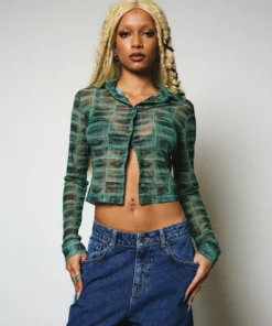 The Ragged Priest Voices Mesh Shirt WOMEN'S