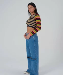 The Ragged Priest WOMEN'S Release Jean - Knee Cut