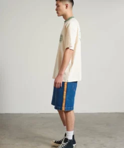 The Ragged Priest NEW ARRIVALS Ragged Short Sleeve Cream Tee