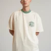 The Ragged Priest NEW ARRIVALS Ragged Short Sleeve Cream Tee