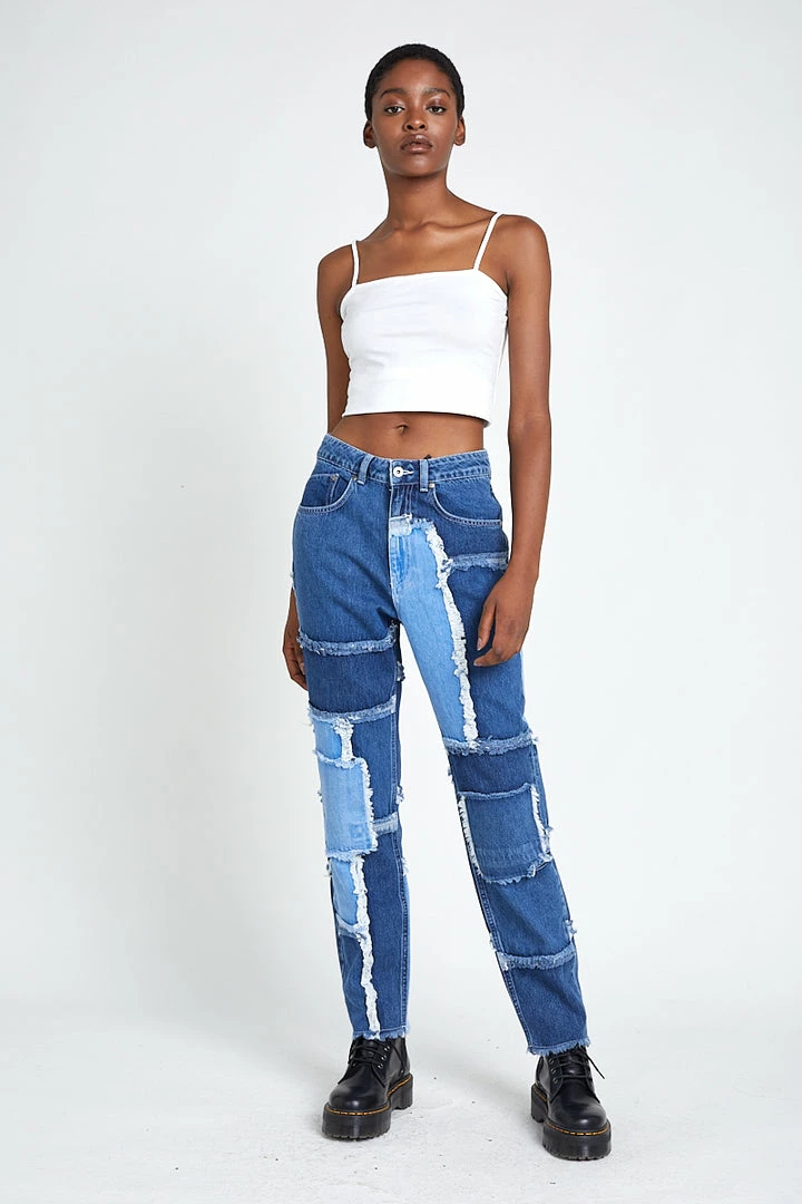 The Ragged Priest Cheat Jean - Blue 2 The Ragged Priest Cheat Jean - Blue