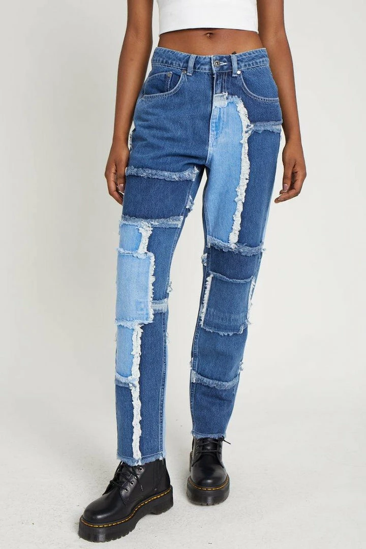 The Ragged Priest Cheat Jean - Blue 1 The Ragged Priest Cheat Jean - Blue