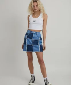 The Ragged Priest Resolute Skirt - Blue