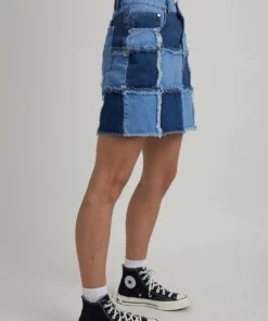 The Ragged Priest Resolute Skirt - Blue