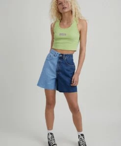 The Ragged Priest Half & Half Short - Blue HOLIDAY SHOP