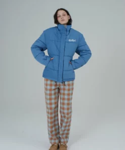 The Ragged Priest Kickers Classics Blue Denim Puffer WOMEN'S