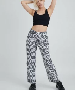 The Ragged Priest Wave Jean - White WOMEN'S