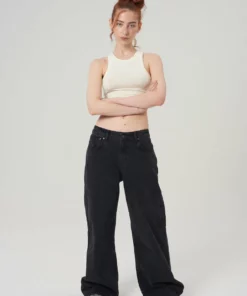 The Ragged Priest NEW ARRIVALS Organic Release Jean Charcoal