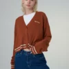 The Ragged Priest Kickers Classics Rust Cardi WOMEN'S
