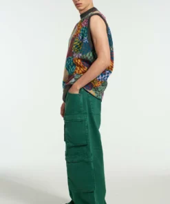 The Ragged Priest Waved Knit Vest