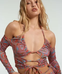 The Ragged Priest NEW ARRIVALS Milk It Sierra Cut Out Top