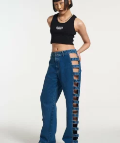 The Ragged Priest Clouded Cut Out Dad Jean