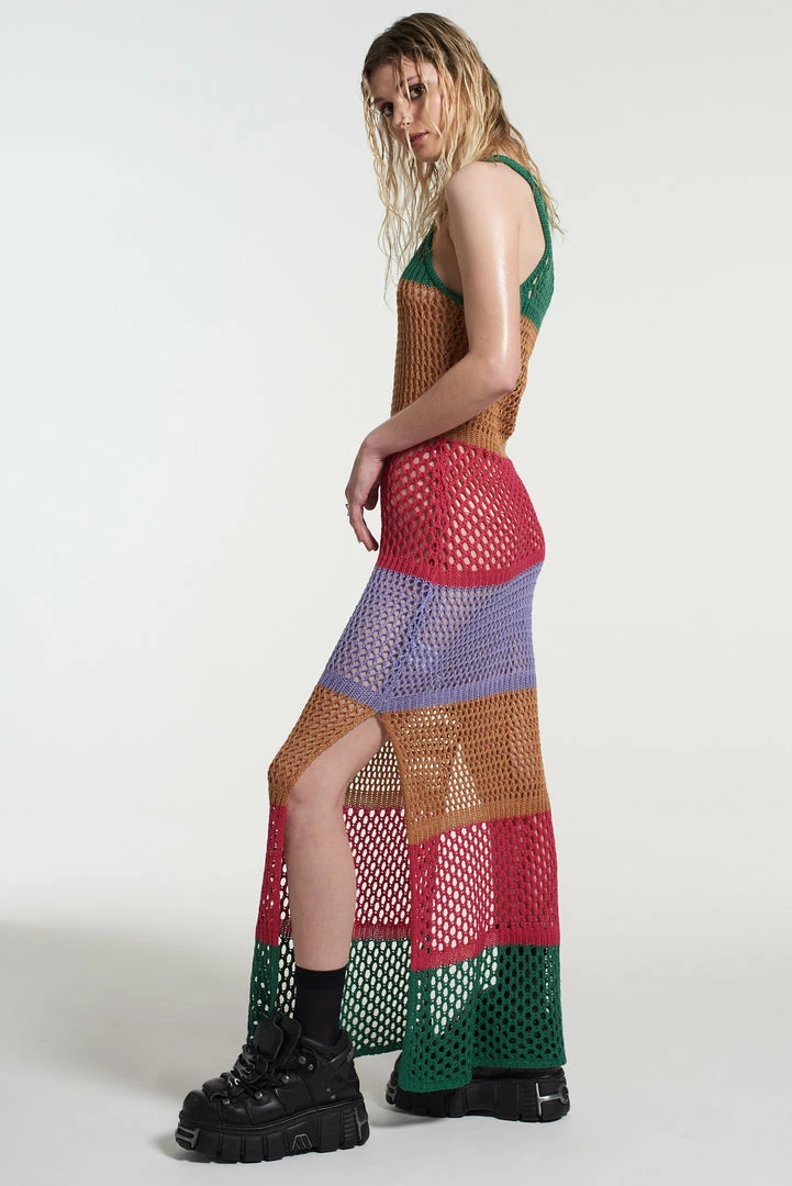 The Ragged Priest Celestial Knit Maxi Dress 3 The Ragged Priest Celestial Knit Maxi Dress