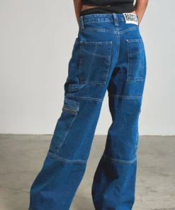 The Ragged Priest WOMEN'S Zip Sweeper Jean - Blue 13 The Ragged Priest WOMEN'S Zip Sweeper Jean - Blue