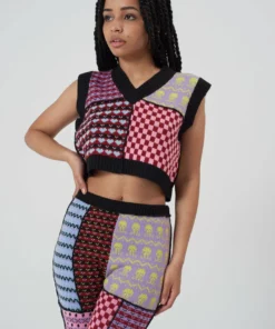 The Ragged Priest Snowflake Vest WOMEN'S