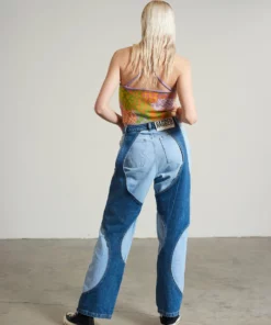 The Ragged Priest Circle Layered Dad Jean WOMEN'S