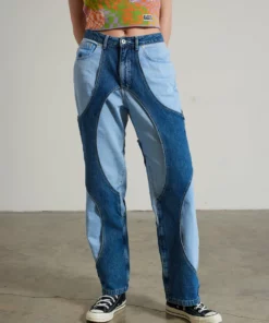 The Ragged Priest Circle Layered Dad Jean WOMEN'S